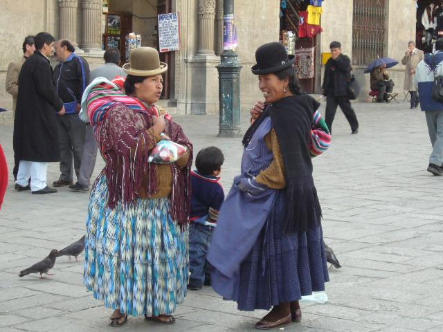 Travel - Bolivia - La Paz - Streets and People